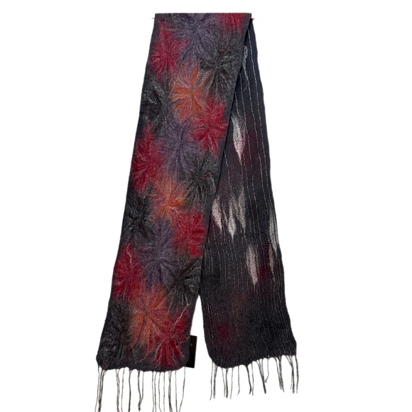 Elena Pozdeeva Hand Felted Scarf – Muskoka-Made Wool Art – New With Tags – 9"x72 - Picture 3 of 9